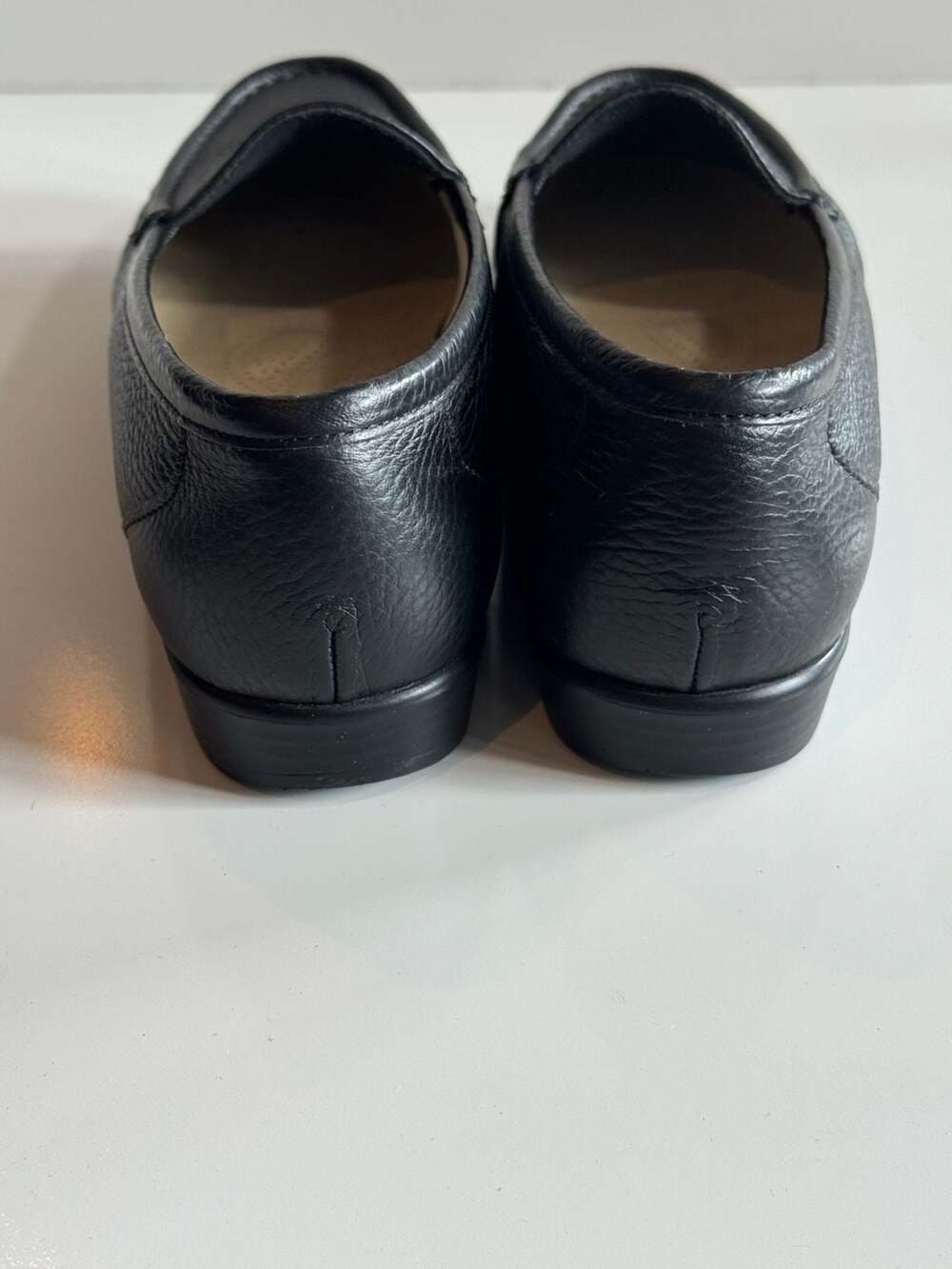 SAS Simplify Women's Black Leather Tripad Comfort Slip-On Loafers Size 10M - Picture 4 of 9